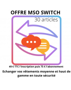 Offre MSO Switch 30  Echanges MySo 49,00 €