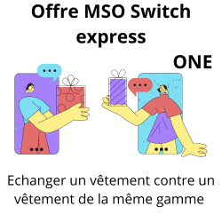 Offre MSO Switch Express ONE  Echanges MySo 20,00 €