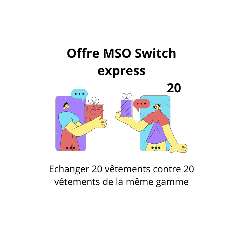 Offre MSO Switch Express 20  Echanges MySo 45,00 €